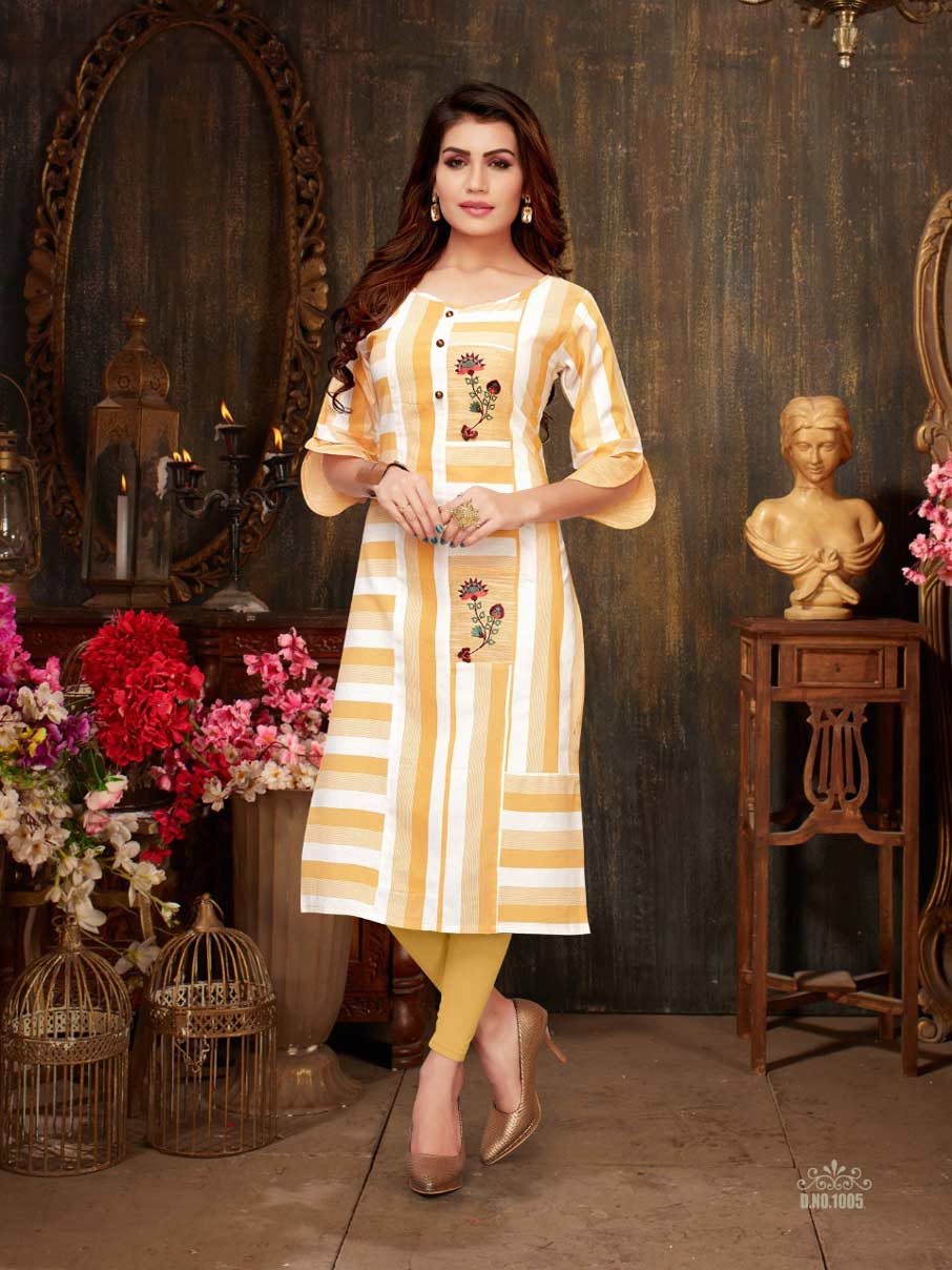 Shivasuki Soft Style Cotton Daily Wear Kurtis Set Shivasuki Soft Style Cotton Daily Wear Kurtis Set